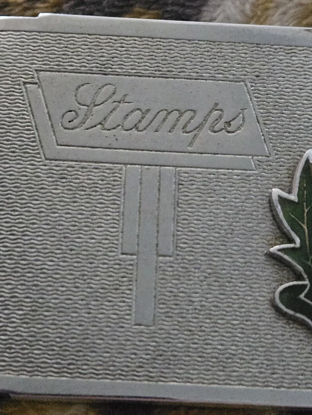 Vintage 1930's stamp case